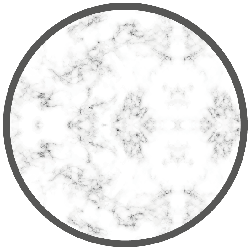 Marble vinyl rug round design - TenStickers