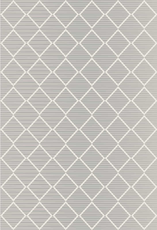 Diamond pattern surface living room vinyl rug - TenStickers