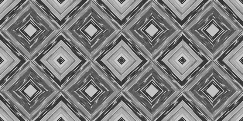 Diamond Illusion geometric vinyl rug - TenStickers