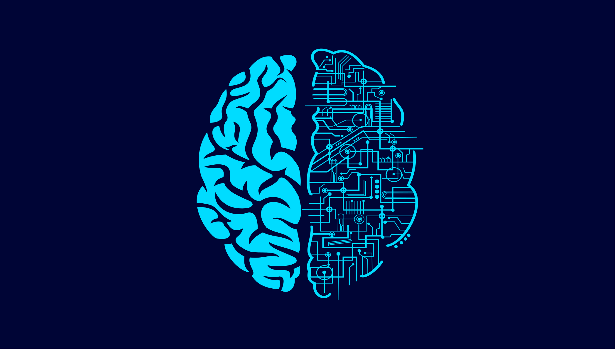 Cerebral Contrast modern vinyl rug - TenStickers