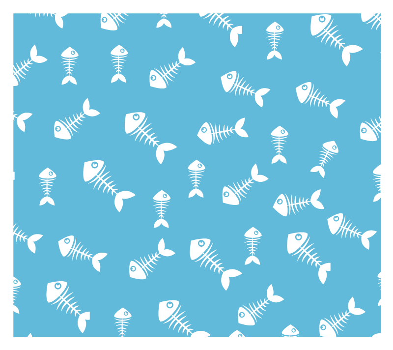 Weighing skeleton kitchen vinyl rug - TenStickers