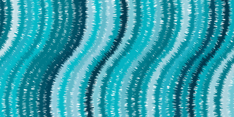 Wavy aqua textured vinyl rug - TenStickers