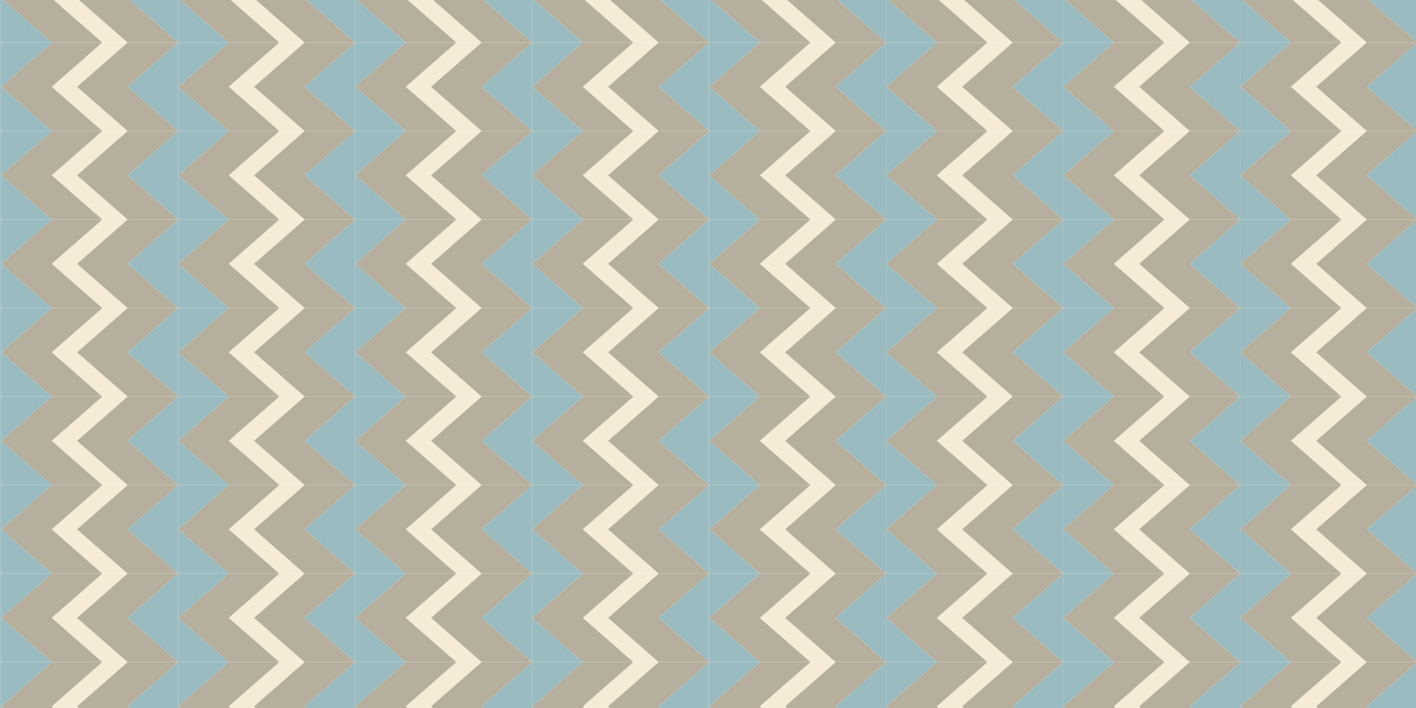 Chevron Motif Style striped vinyl rug - TenStickers