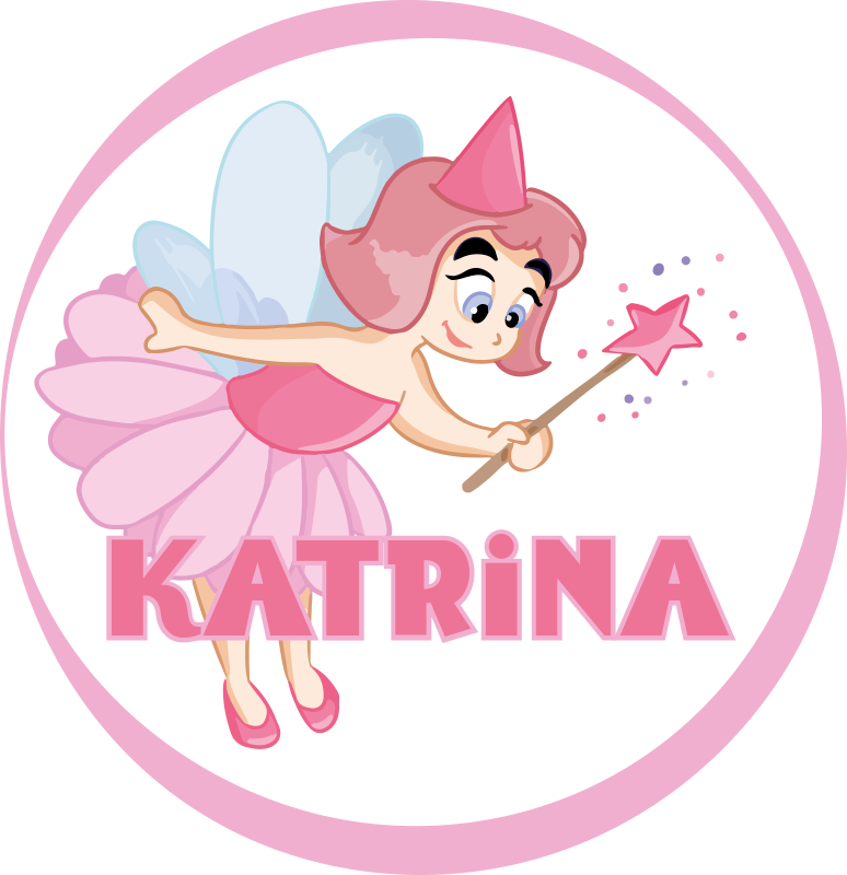 Ballet Fairy Theme custom vinyl rug - TenStickers