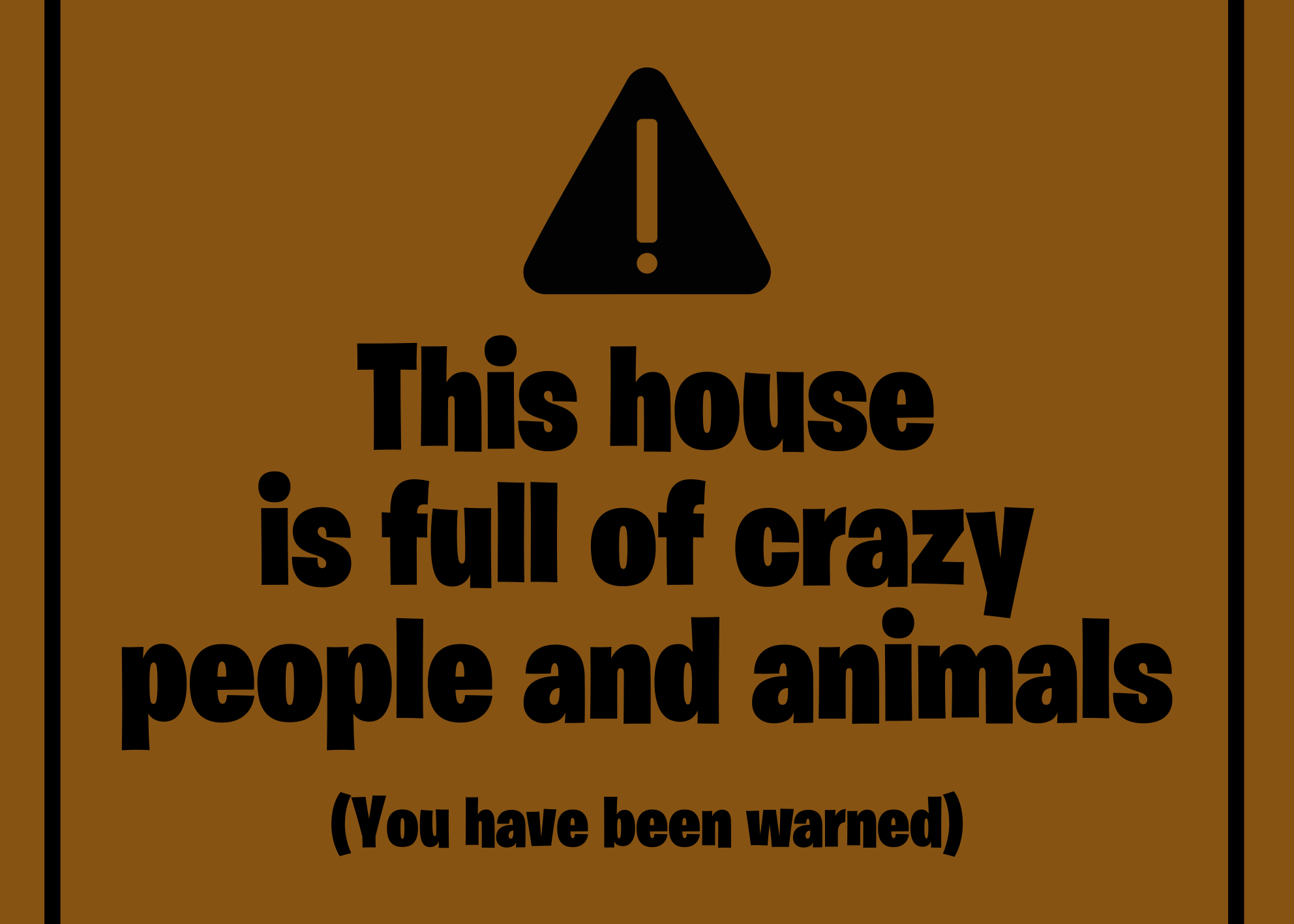 House full of crazy people custom rug - TenStickers