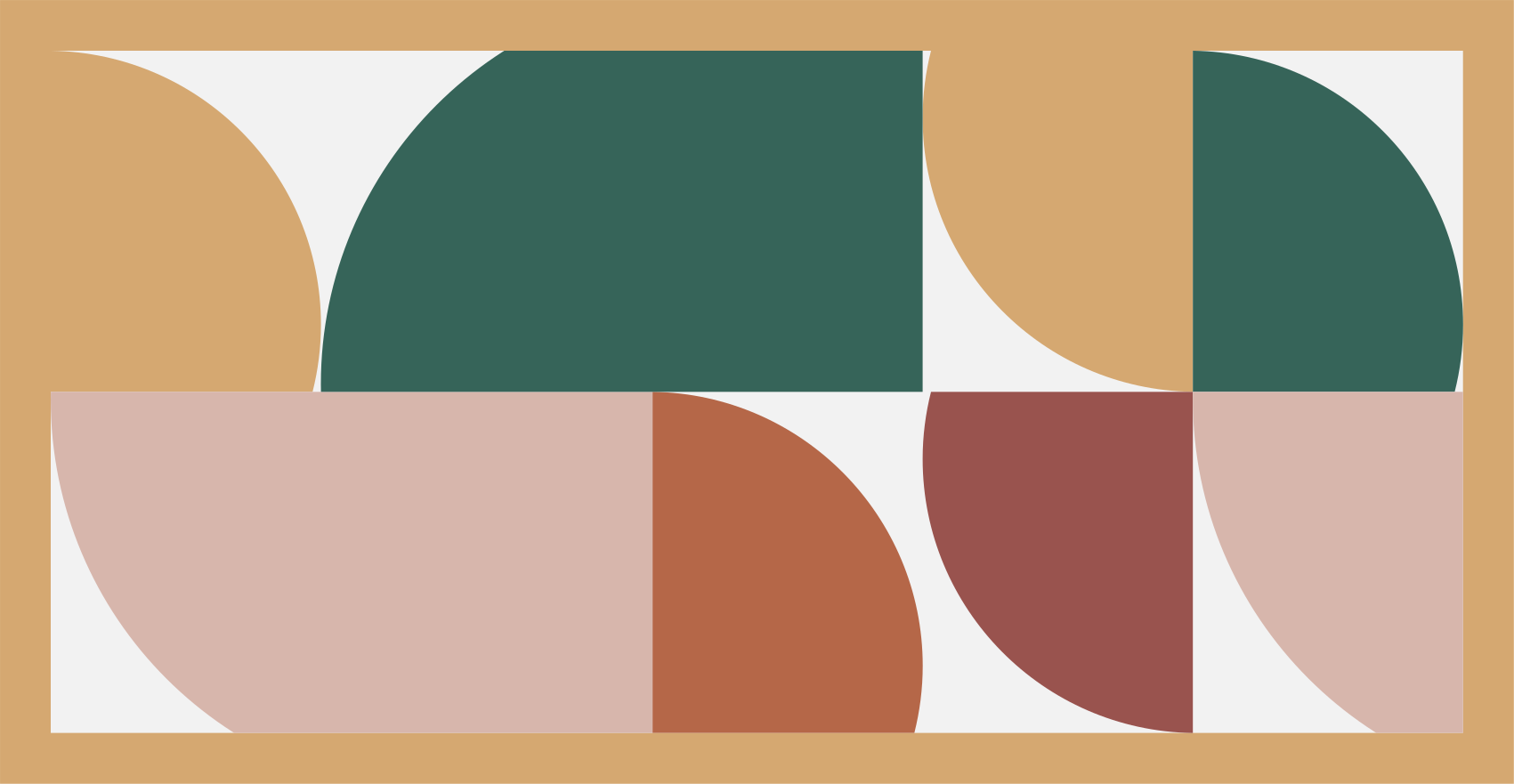 Abstract pattern art geometric rug - TenStickers