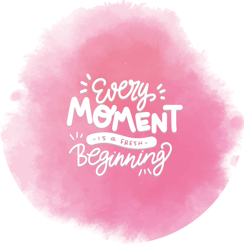 Every Moment Beginning custom rug - TenStickers