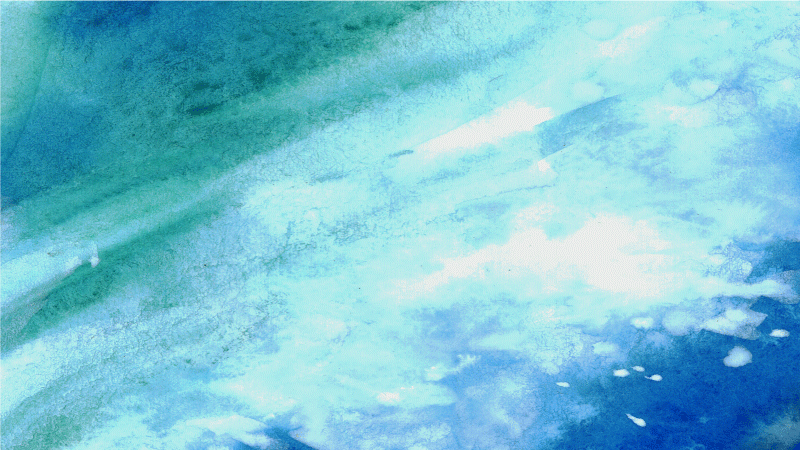 Aqua abstract flow textured vinyl rug - TenStickers