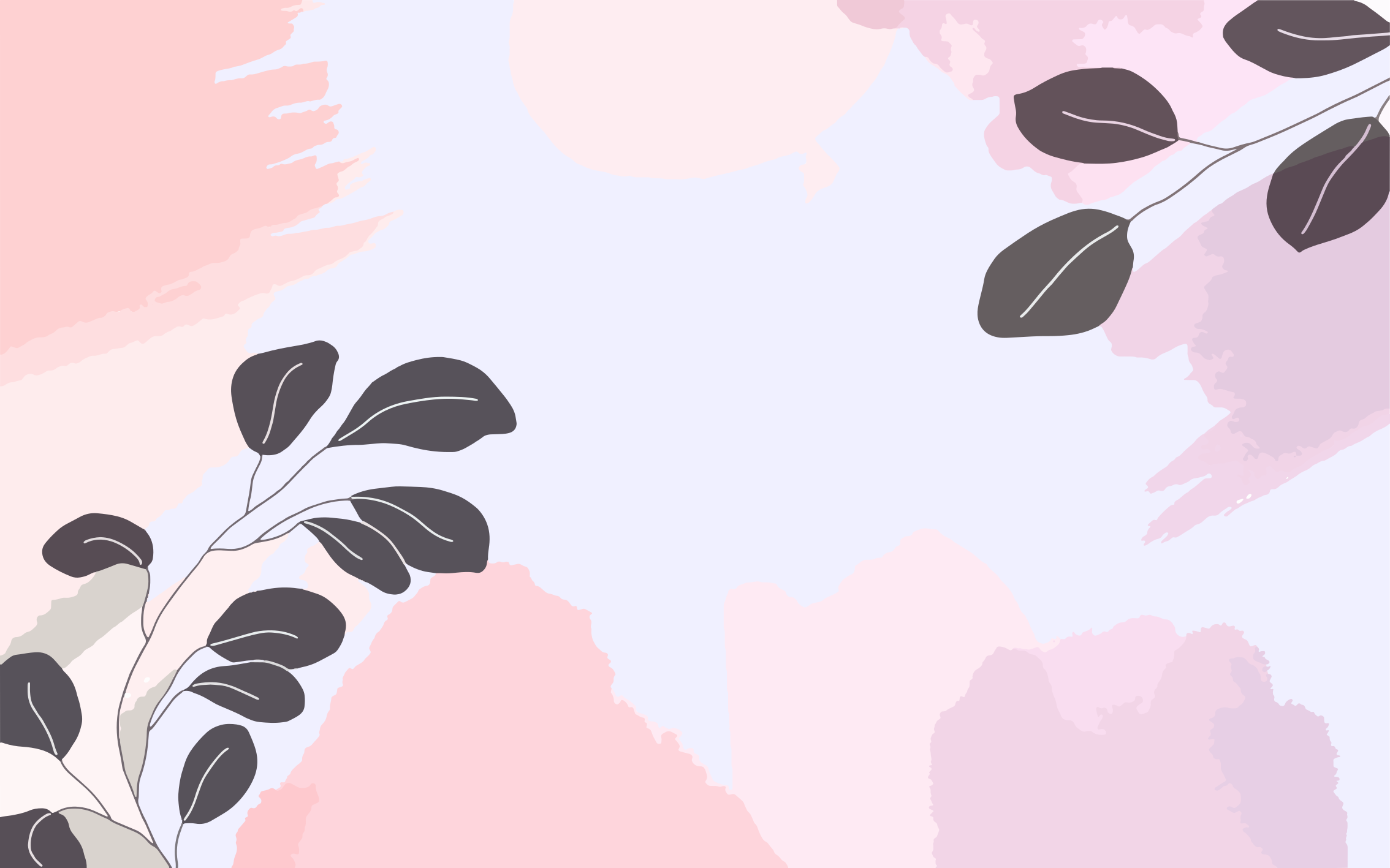 Elegant Leaf Pattern floral vinyl rug - TenStickers