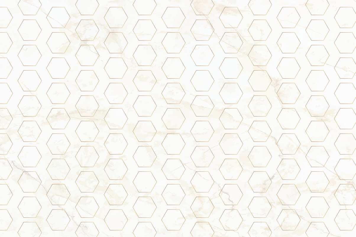 Hexagon Marble Pattern marble vinyl rug - TenStickers