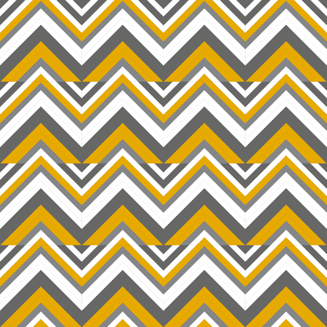 Chevron Stripe Motif geometric vinyl rug - TenStickers