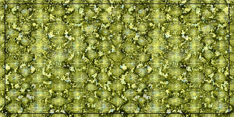 Lively Greenery Concept textured vinyl rug - TenStickers