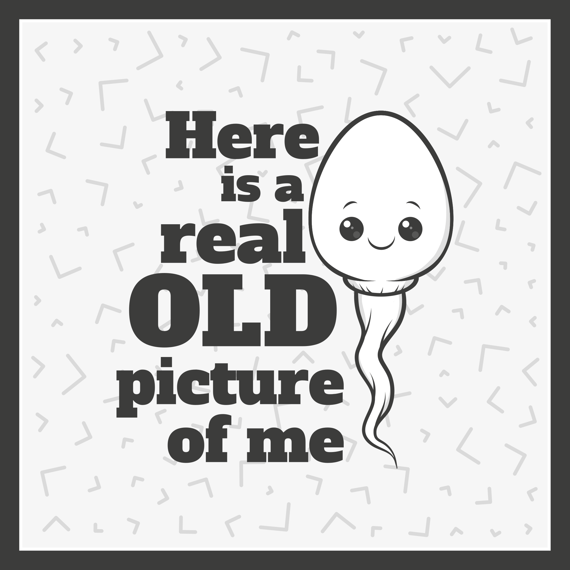 Sperme real old picture custom rug - TenStickers