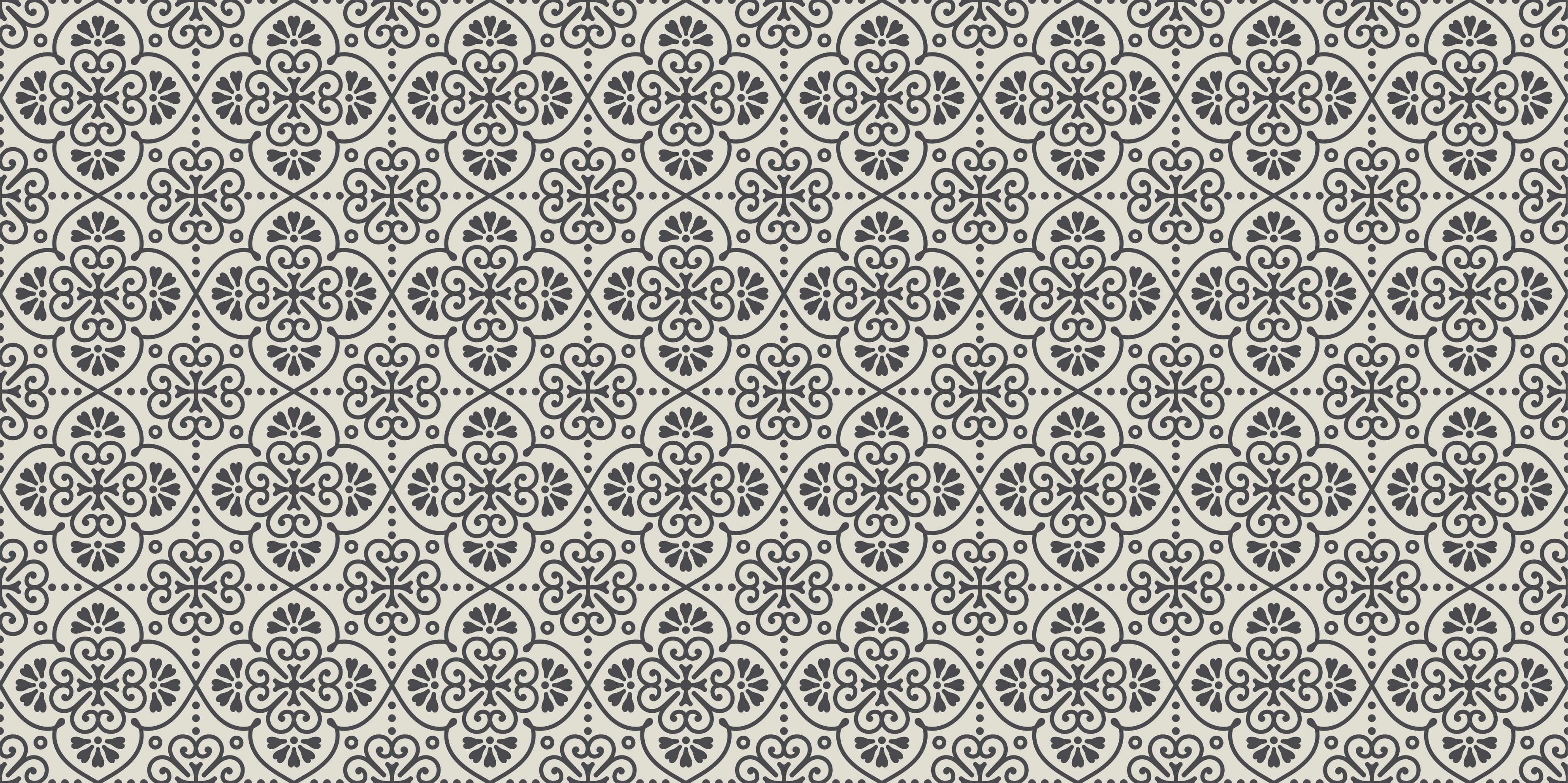 Elegant mosaic pattern mosaic vinyl rug - TenStickers