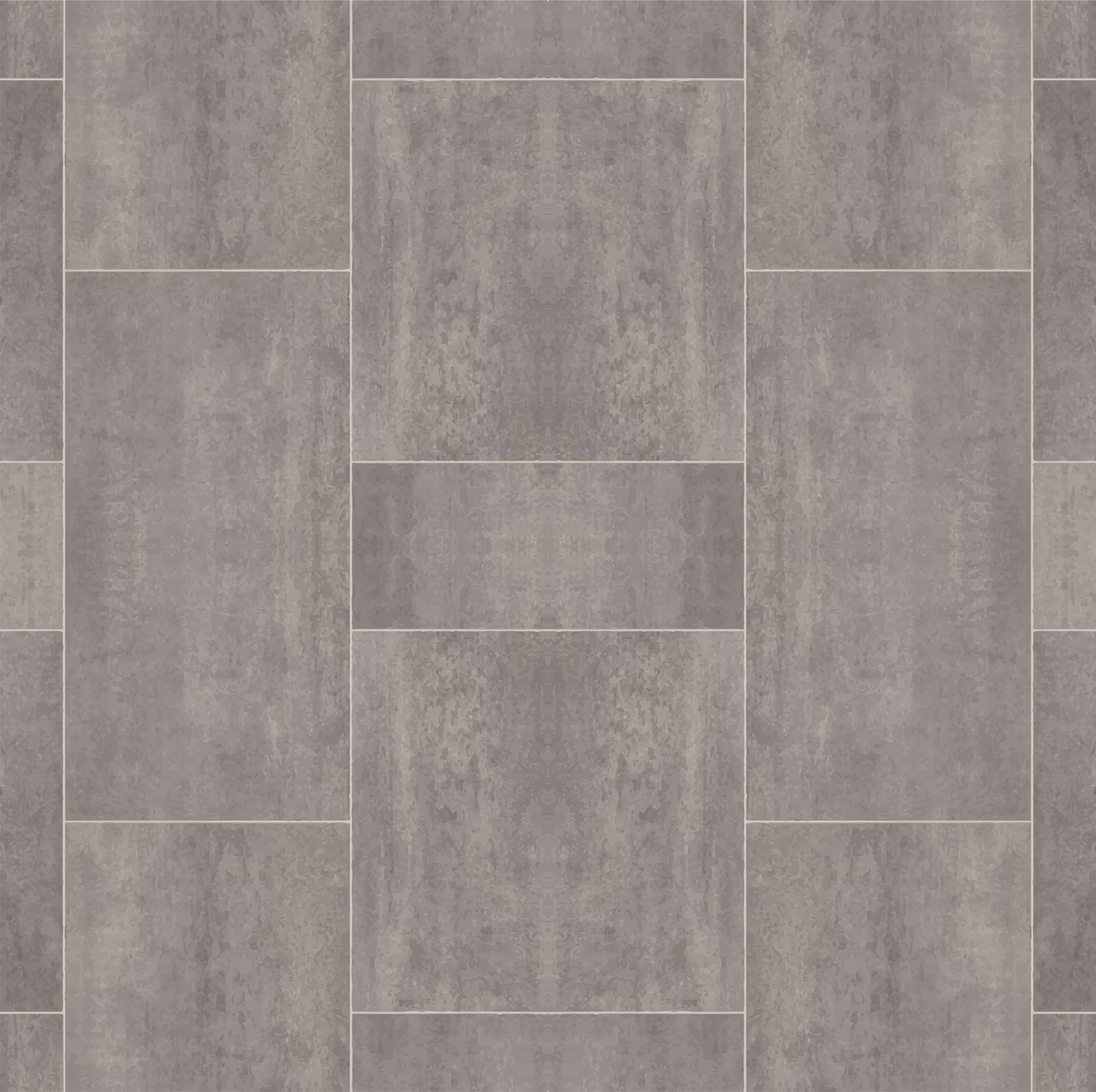 Textured grey tiles stone effect vinyl rug - TenStickers
