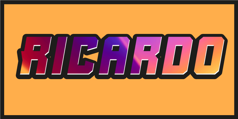 Custom textured name teen vinyl rug - TenStickers