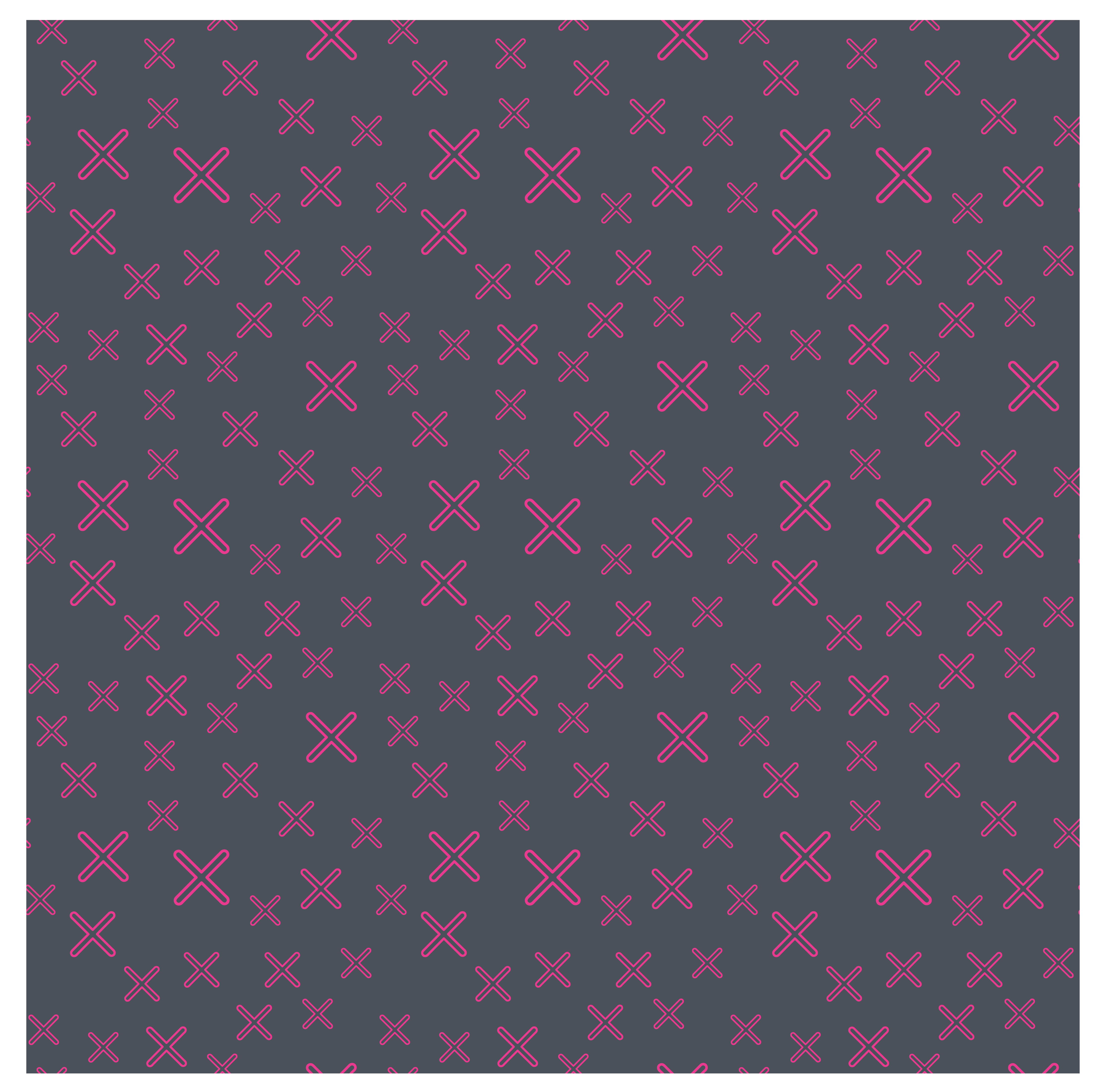 Pink cross patterns teen vinyl rug - TenStickers