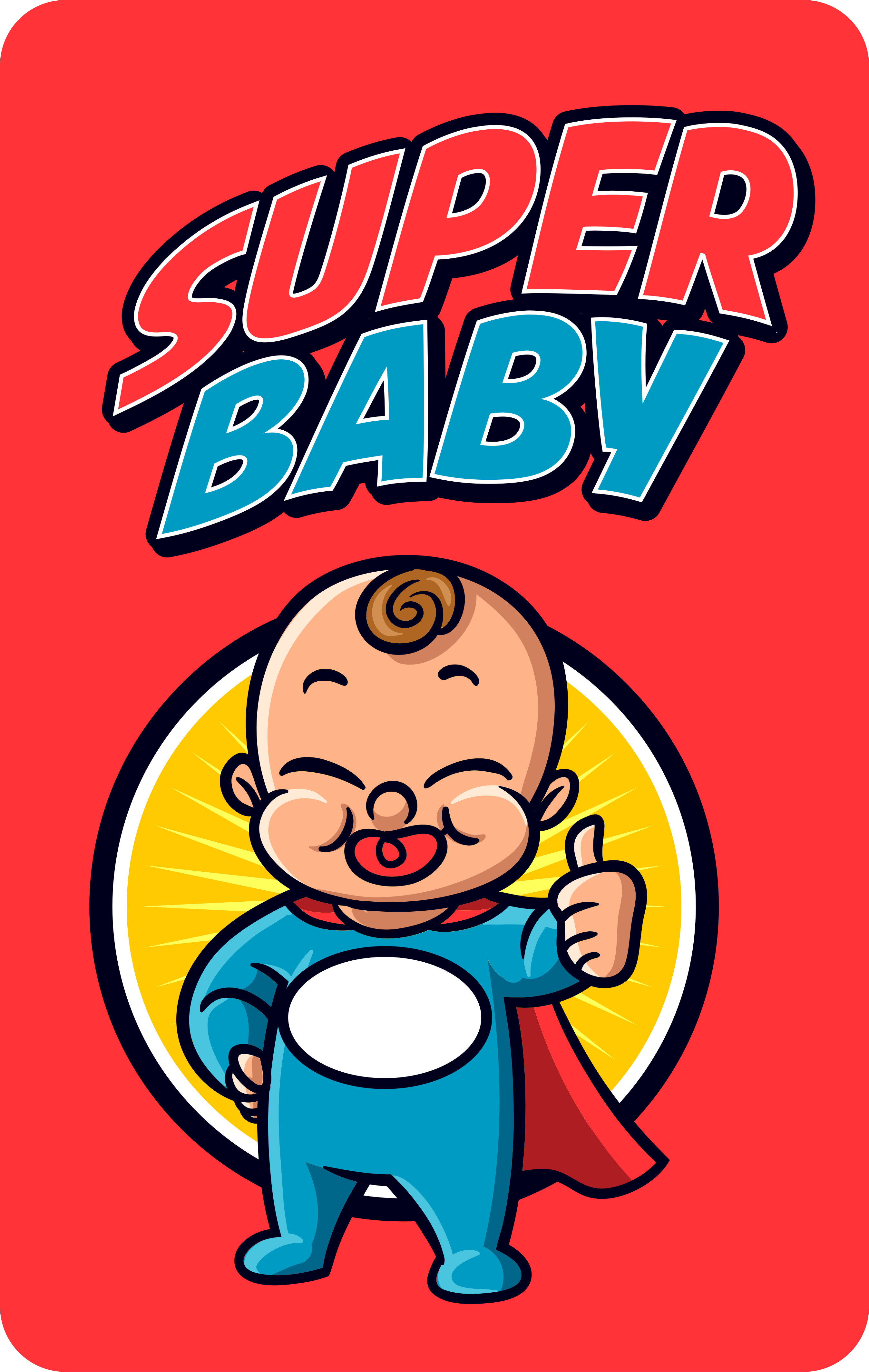 Superhero Infant Theme kids rug - TenStickers
