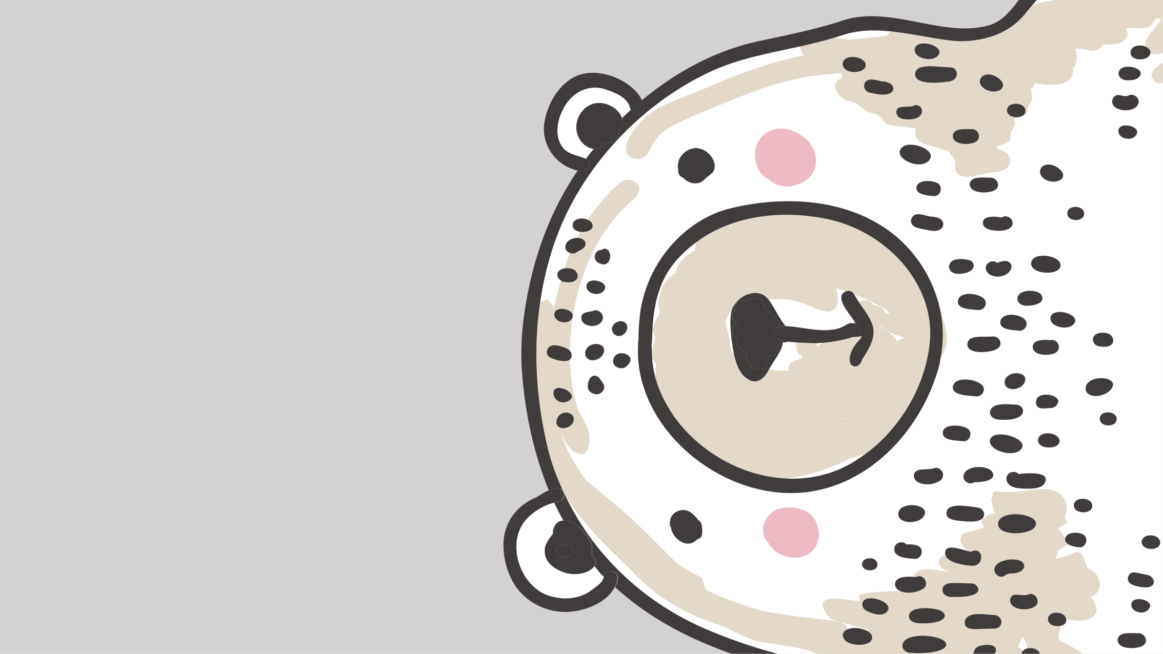 Bear face shape kids vinyl rug - TenStickers