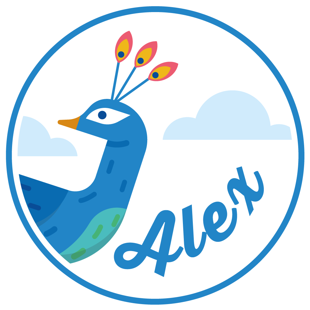 Customizable Peacock custom vinyl rug - TenStickers