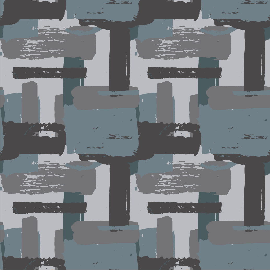 Conceptual Mosaic mosaic vinyl rug - TenStickers