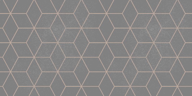 Grey Hexagon Geometric Rug - TenStickers