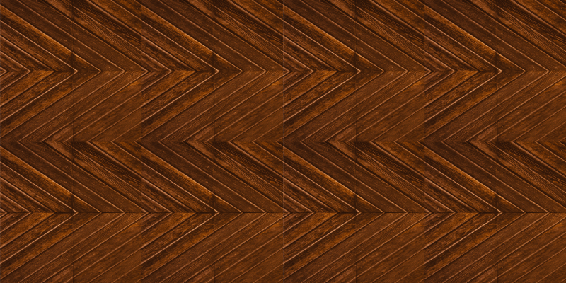 Classic Herringbone Pattern Wood Effect Carpet - TenStickers
