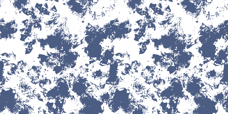 Blue Abstract Animal Pattern Textured Carpet - TenStickers