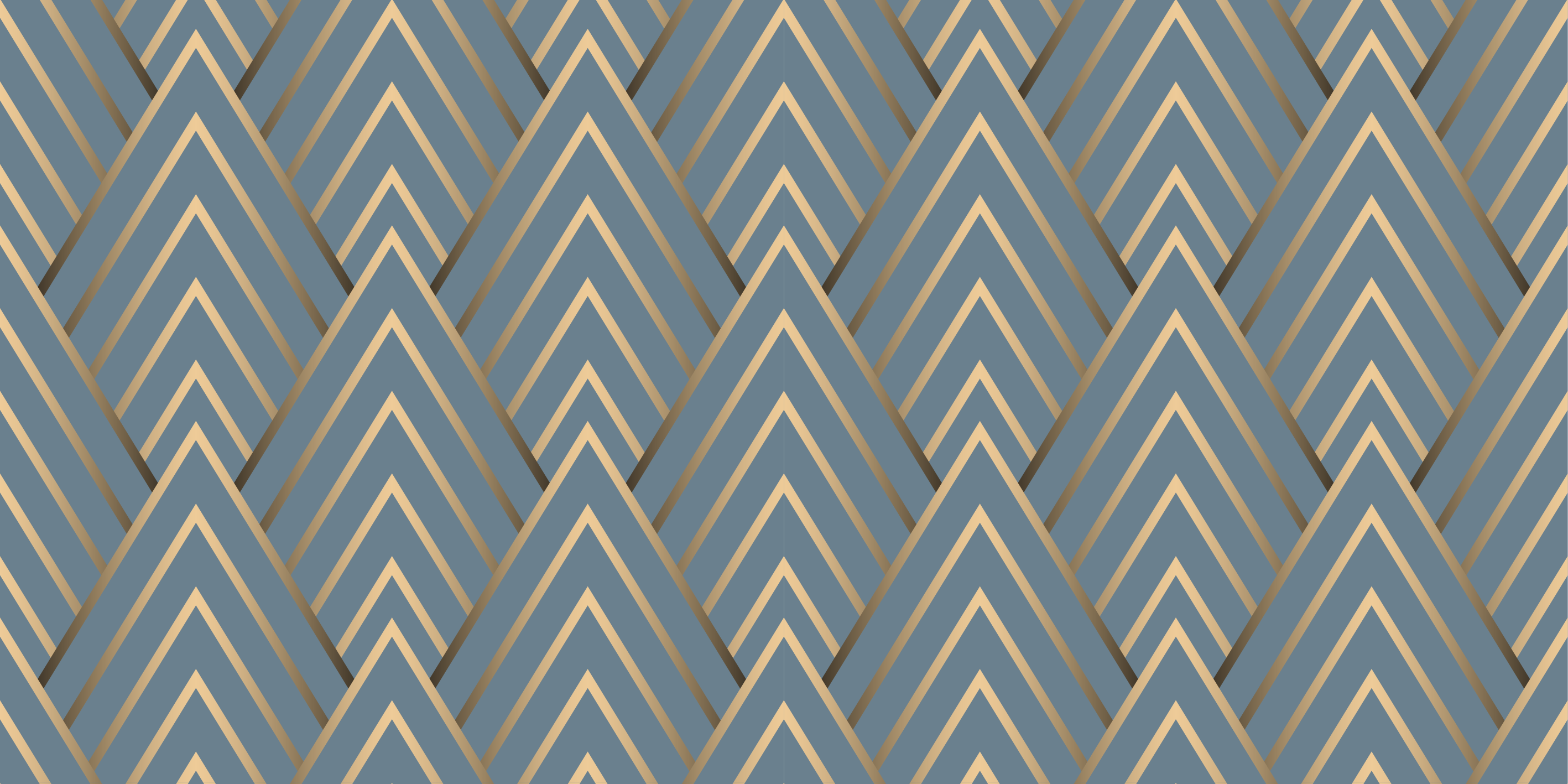 Geometric Chevron Pattern geometric carpet - TenStickers