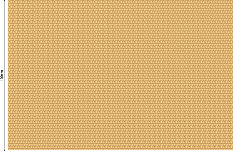 Wicker texture texture carpet - TenStickers