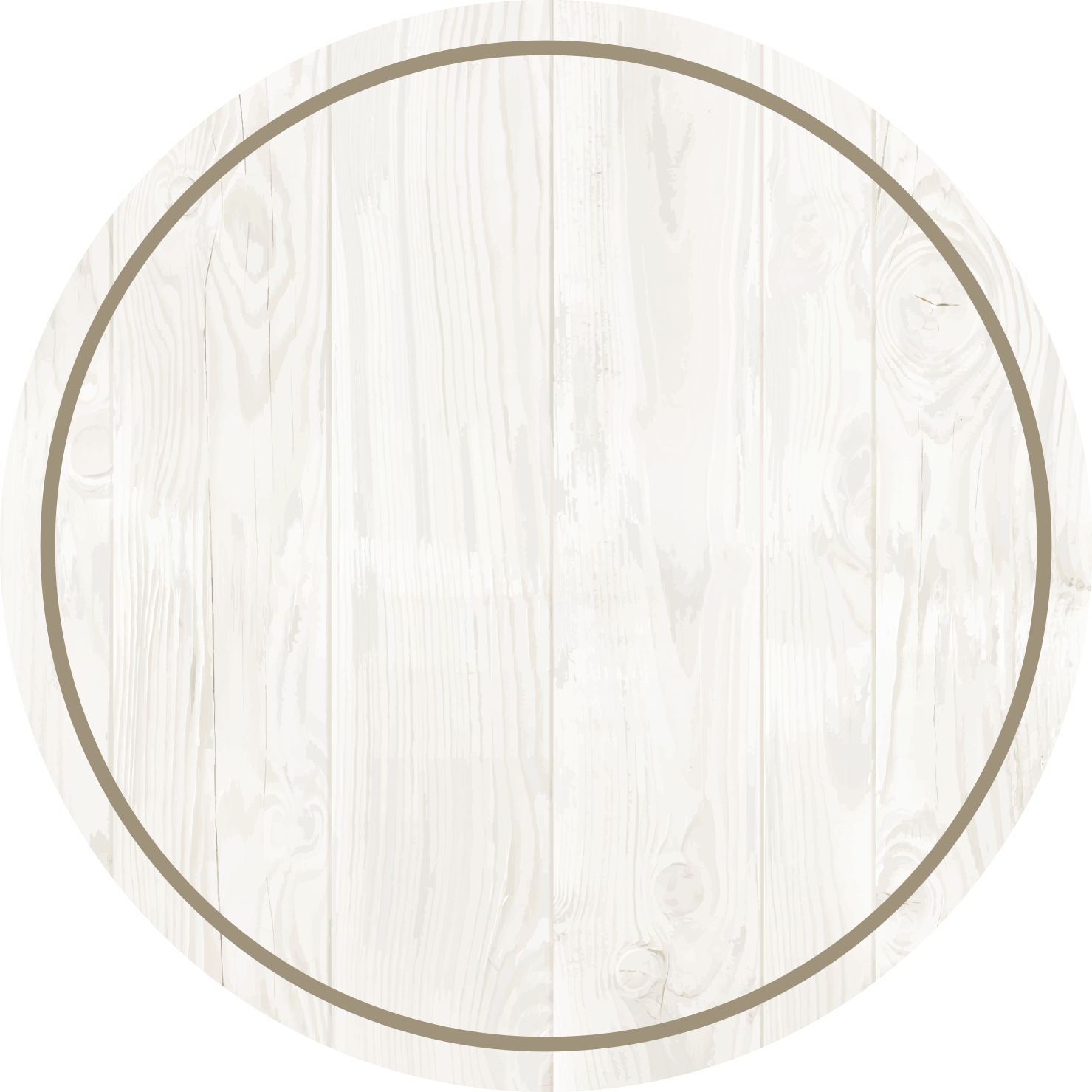 Vinyl white wood vintage rug - TenStickers