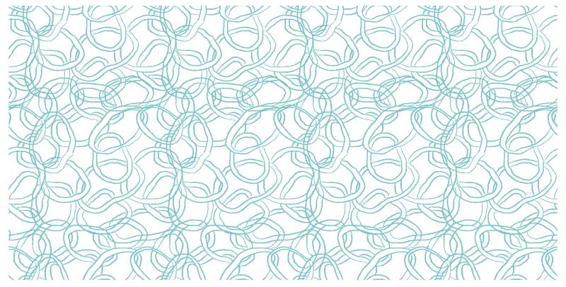 Abstract circular modern rug - TenStickers