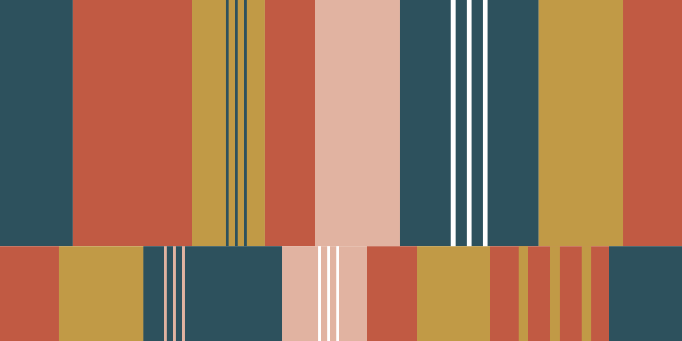 Abstract block Lines modern rug - TenStickers