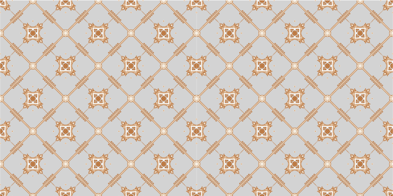 Tile Style Rhombus tile carpet - TenStickers