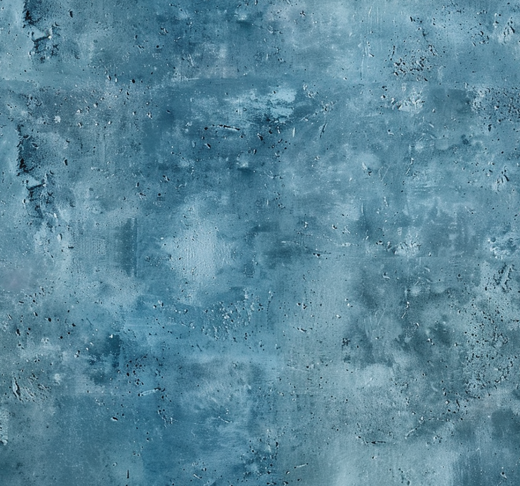 Textured design blue vinyl rug - TenStickers