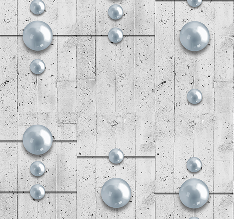 Unusual ornament 3D wallpaper - TenStickers