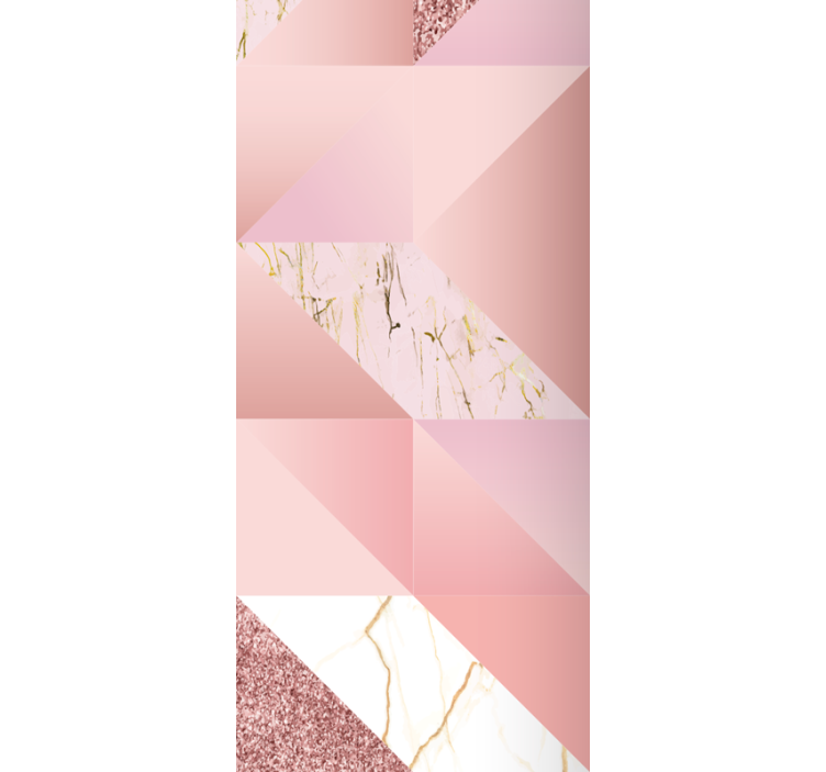 Matte pink texture marble effect wallpaper - TenStickers