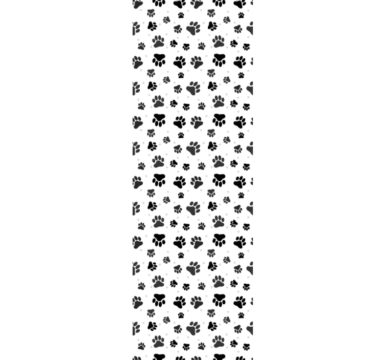 Paw Prints animals wallpaper - TenStickers