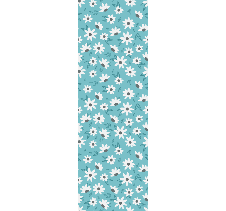 Floral Spring Bloom flowers wallpaper - TenStickers