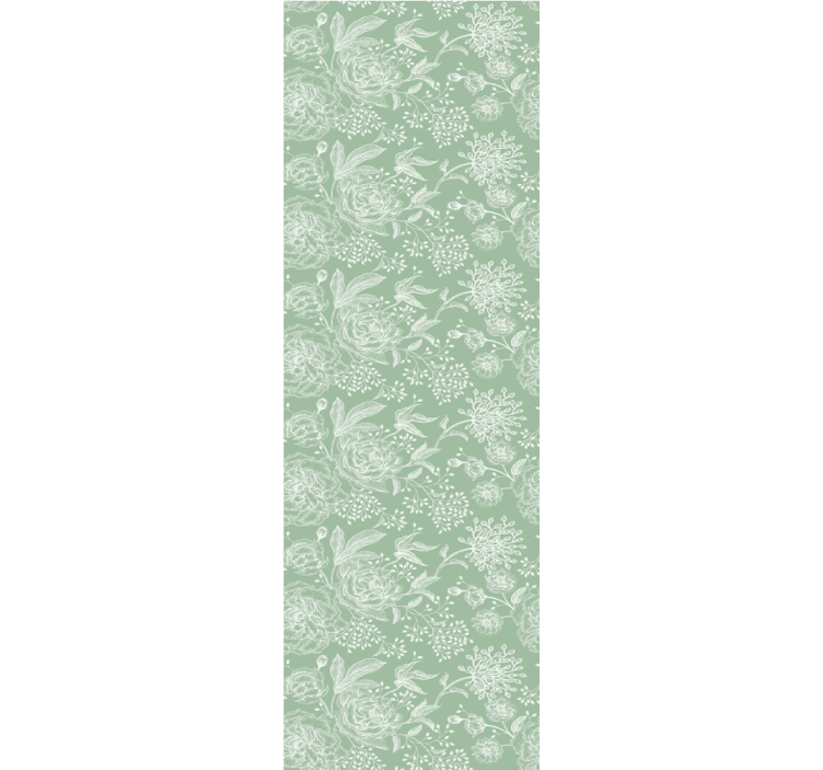 Soft floral elegance bedroom wallpaper - TenStickers
