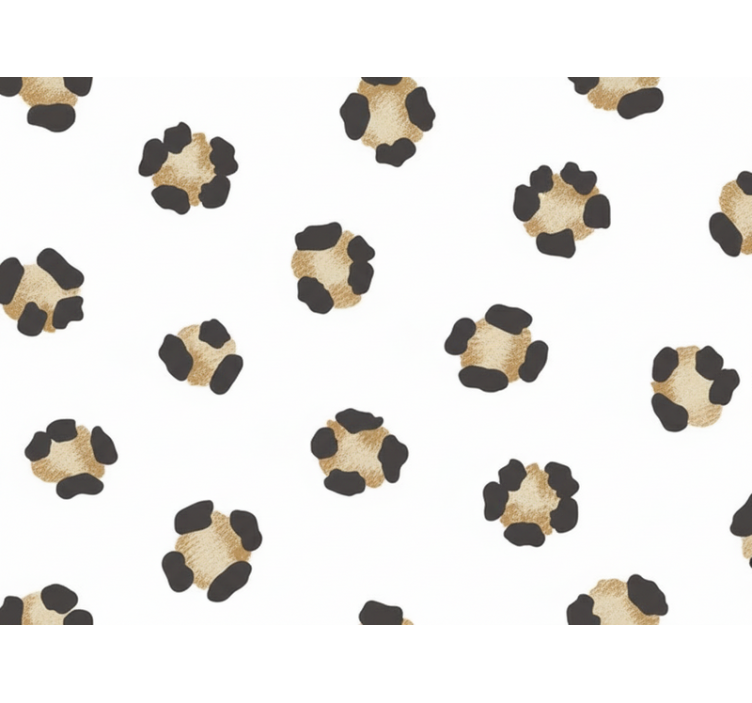 Textured wallpaper in classic print - TenStickers