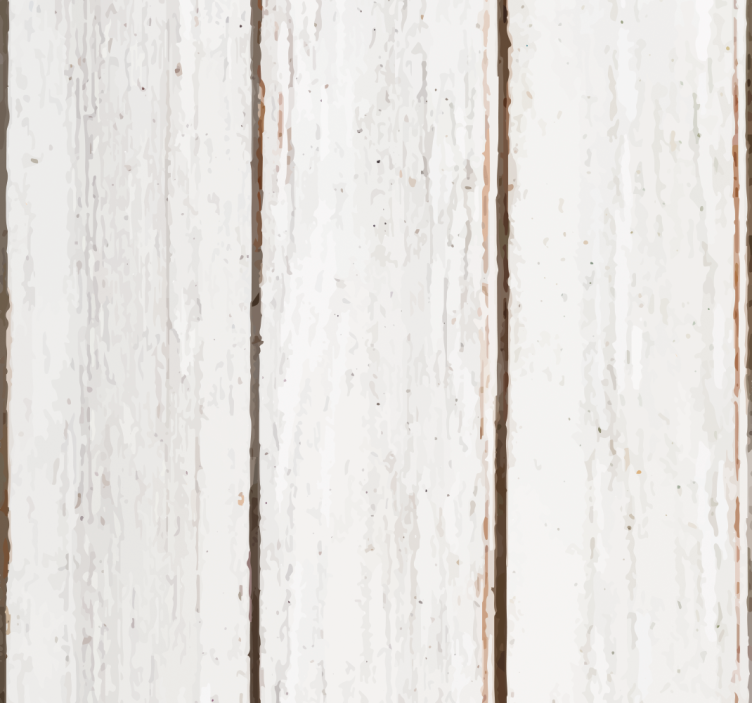 Textured white panels wood effect wallpaper - TenStickers