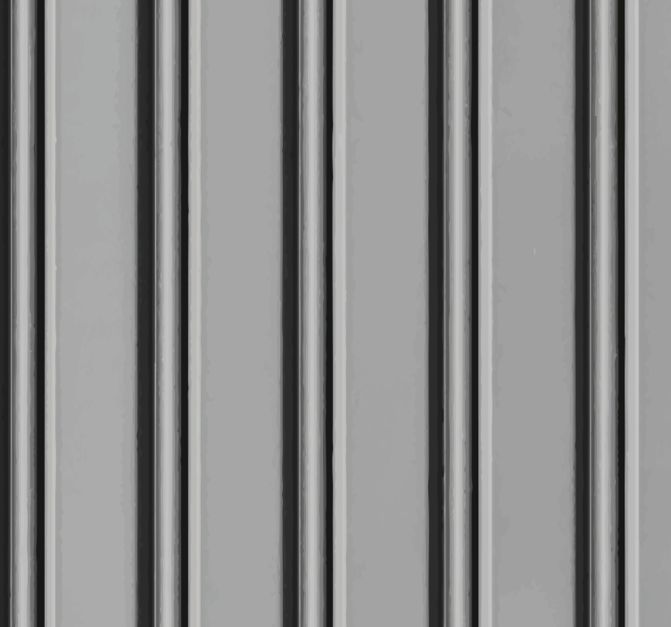 Grey wide vertical striped teenage bedroom wallpaper - TenStickers