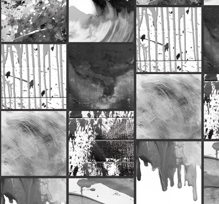 Urban Watercolour Art Abstract Wallpaper - TenStickers