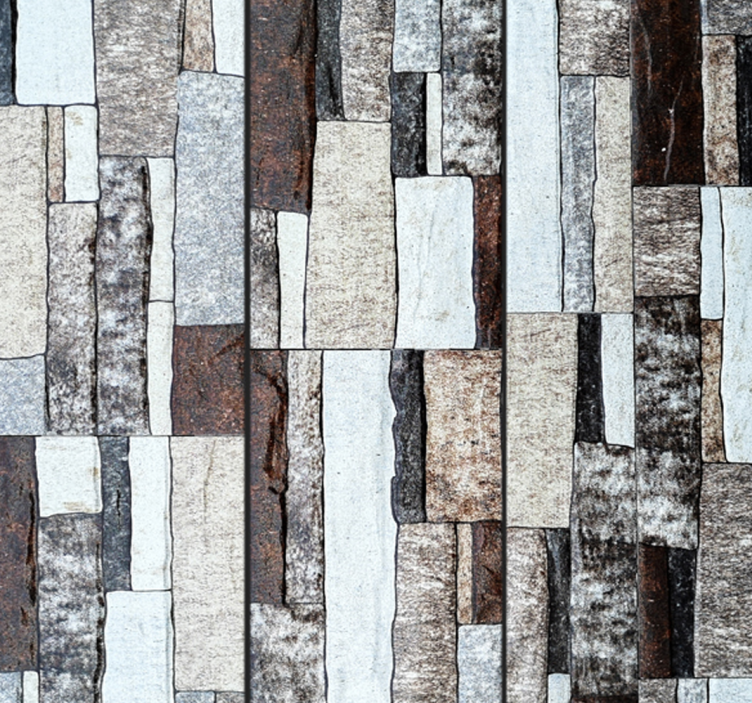 Stone High Road Textured Wallpaper - TenStickers