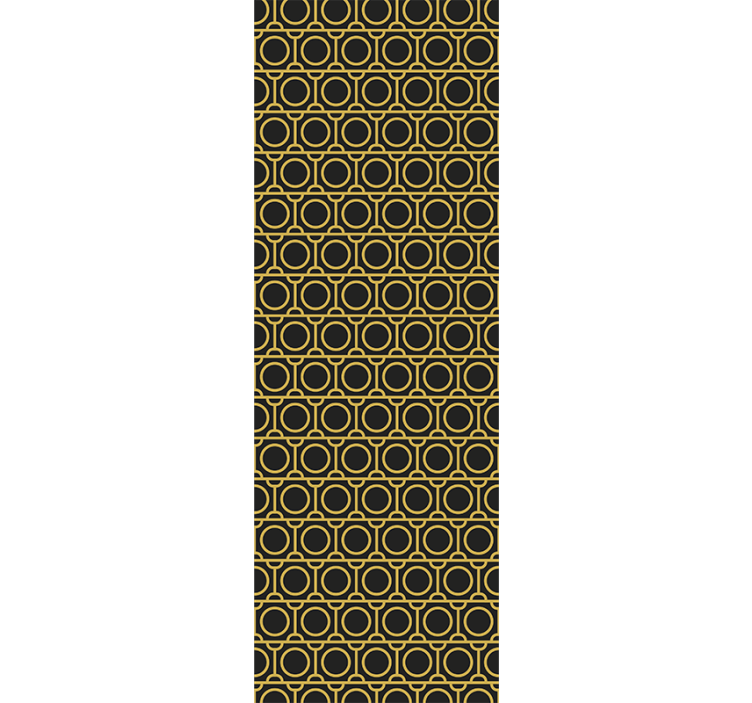 Geometric Bands geometric wallpaper - TenStickers