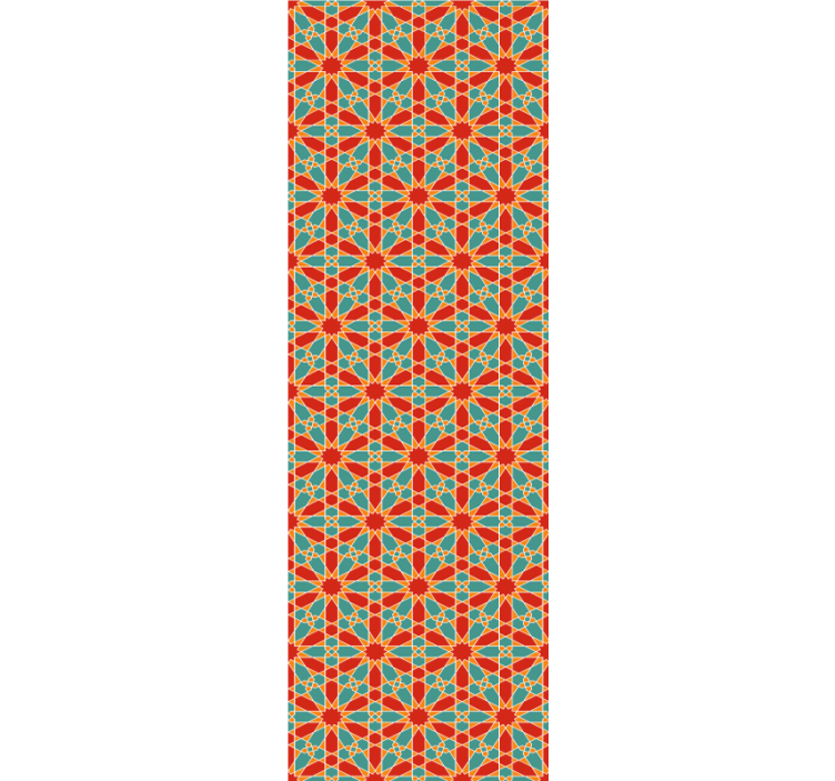 Kaleidoscope Symmetry wallpaper geometric - TenStickers