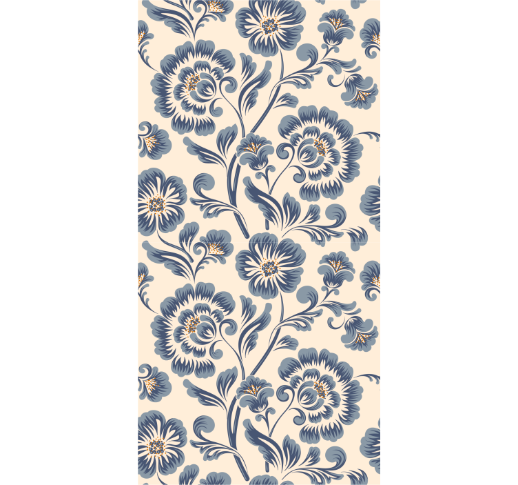 Exquisite Botanical Sophistication floral wallpaper - TenStickers