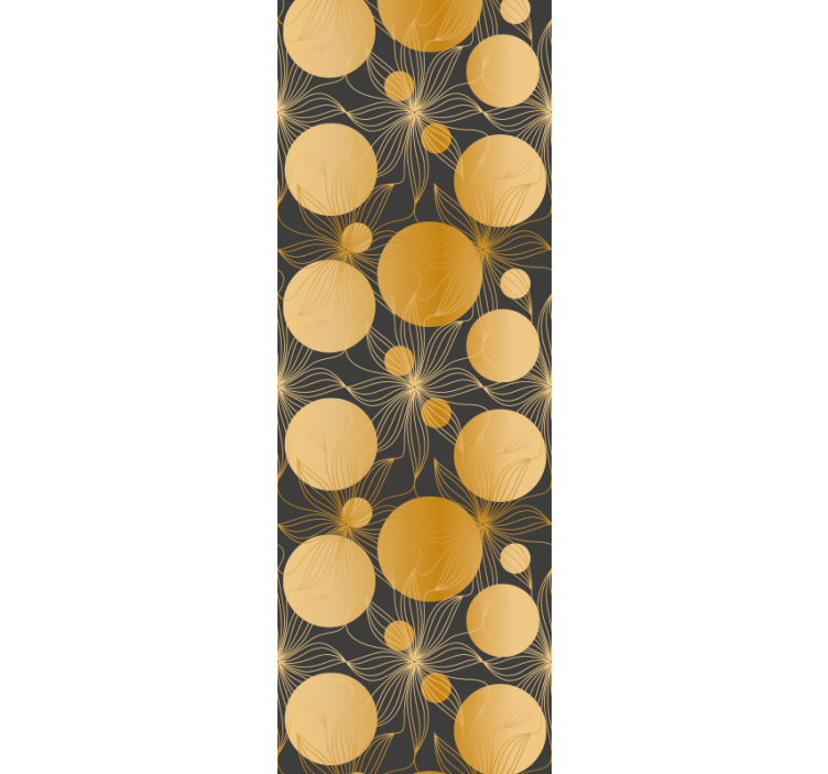 Circular Motif Ensemble wallpaper geometric - TenStickers