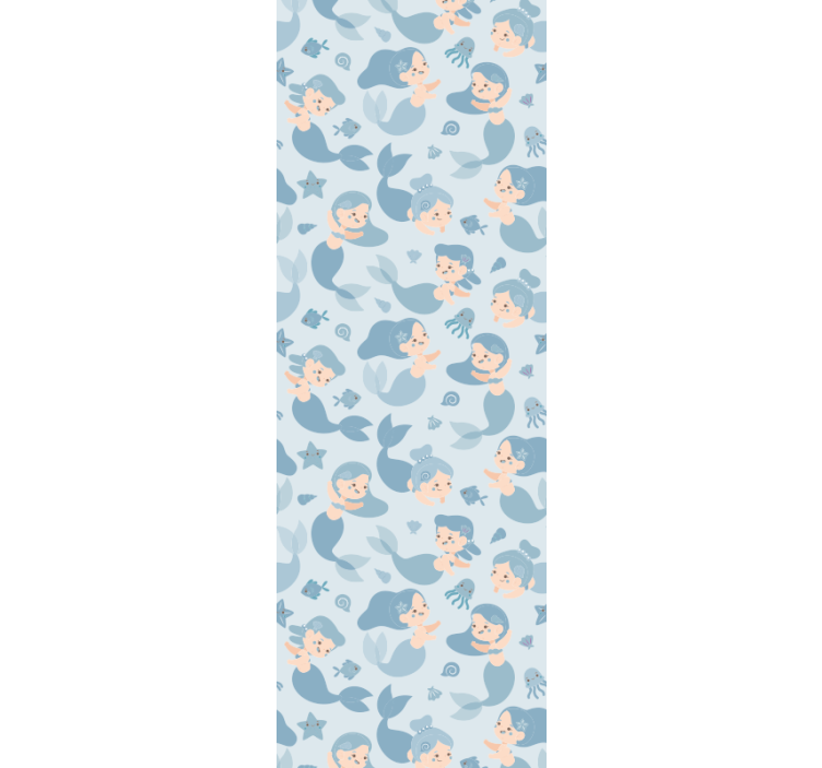 Underwater Fantasy children's wallpaper - TenStickers